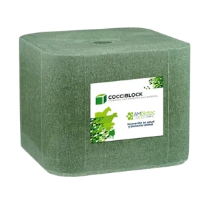 COCCIBLOCK - lizawka mineralna dla zwierząt narażonych na kokcydiozę i kryptosporydiozę, op. 10kg - Metabolizm trzody