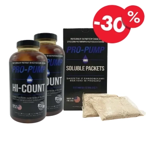 PRO-PUMP Septic Saver Zestaw + PRO-PUMP/HC - bakterie i enzymy do oczyszczalni, szamba + udrażniacz - WSZYSTKIE PRODUKTY