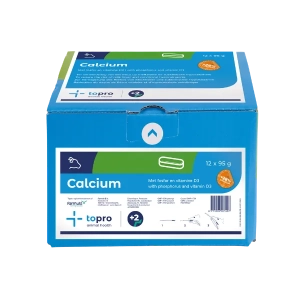 CALCIUM BOLUS - szybko przyswajalny wapń + fosfor i witamina D3, op. 12 szt. x 95g - Krowy