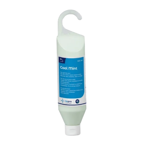 Maść z miętą pieprzową do pielęgnacji wymion krów COOL MINT Topro opakowania 0,5 l 1 l i 2,5 l