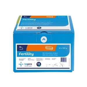 FERTILITY BOLUS - zwiększa skuteczność pierwszej inseminacji bydła, op. 12 sztuk x 100g - Topro