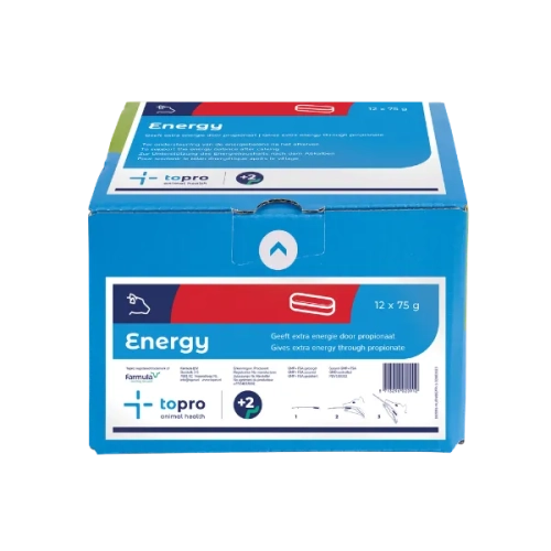 Bolus energetyczny dla krów ENERGY BOLUS Topro opakowanie 12 sztuk po 75 g