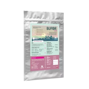 BUFOR PLUS - na kwasicą żwacza u krów: stabilizuje pH żwacza, zapobiega zakwaszeniu, op. 100g - 