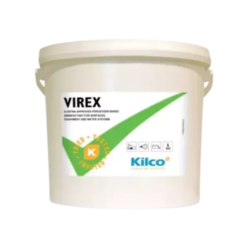 Preparat w proszku do dezynfekcji w obecności zwierząt VIREX Kilco wiadro 5 kg