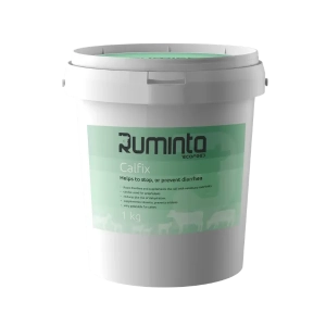 CALFIX - zatrzymuje biegunkę u cieląt i uzupełnia elektrolity, op. 1kg i 3kg - Ruminta