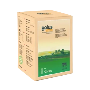 TRAWIENIE BOLUS  - zwalcza kwasicę i niestrawność u krów, op. 12 sztuk x 80g - 