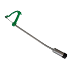 APLIKATOR DO BOLUSÓW - aplikator do bolusów z uchwytem, stal nierdzewna, dł. 65cm