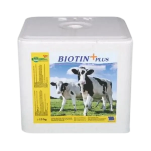 BIOTIN PLUS - lizawka dla zdrowych racic i skóry z biotyną, witaminą E, op. 10kg - Witaminy, preparaty wzmacniające dla cieląt