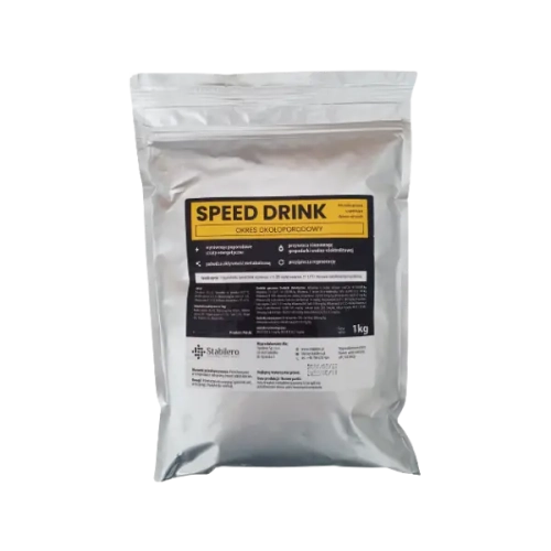 Pójło poporodowe z energią witaminami i minerałami dla krów SPEED DRINK Stabilero opakowanie 1 kg