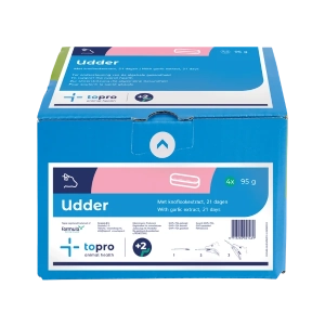 UDDER BOLUS - na mastitis u krów: przeciwzapalny i antybakteryjny, op. 4szt x 95g, 8szt x 95g - Krowy