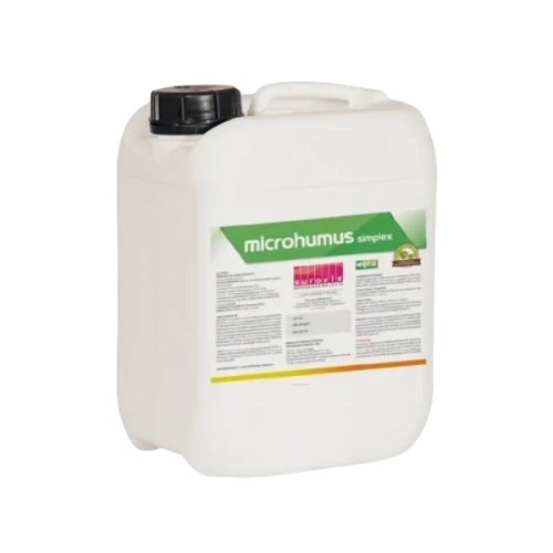 Płynny organiczny nawóz azotowy do bioaktywacji gleby i rozkładu resztek pożniwnych MICROHUMUS SIMPLEX Eurovix kanister 5 kg